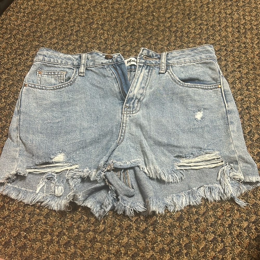 Jean shorts